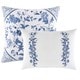 preview thumbnail 4 of 5, Laura Ashley Elise Navy Floral Comforter Set