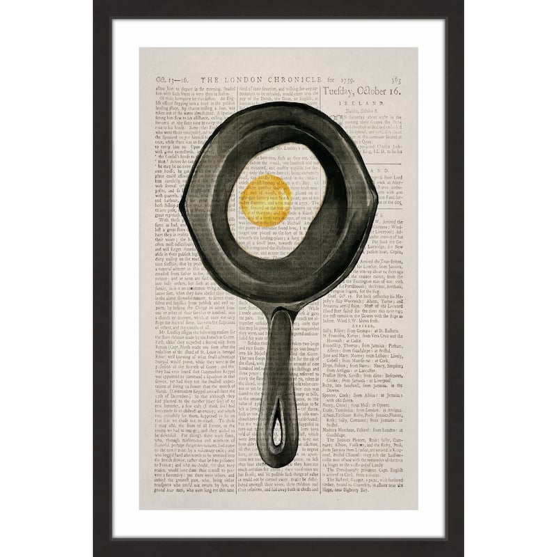 Sunny Side Up' Framed Painting Print