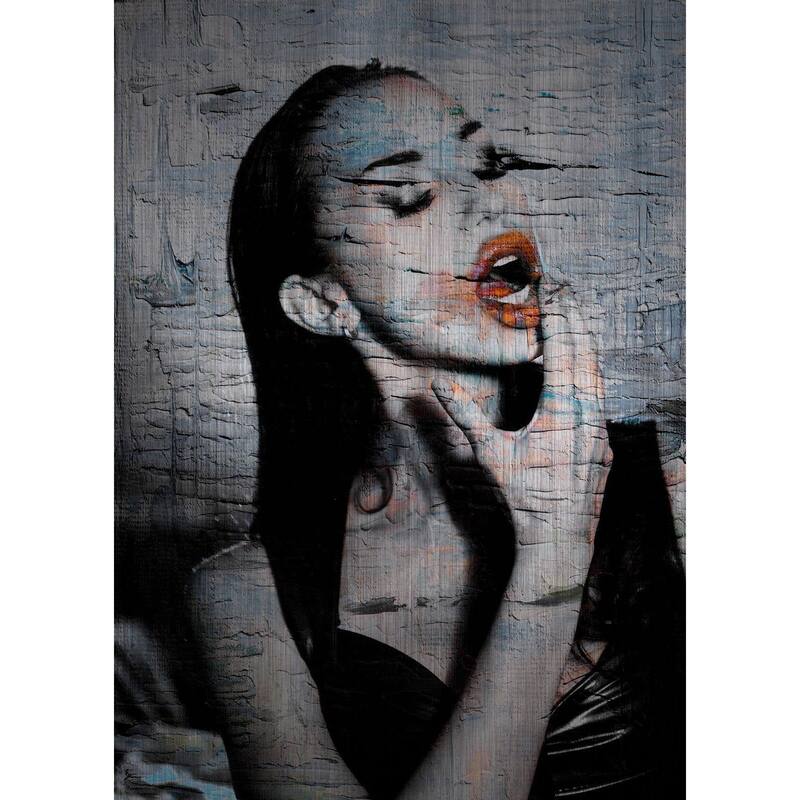 Tasty Painting' Painting Print on Brushed Aluminum