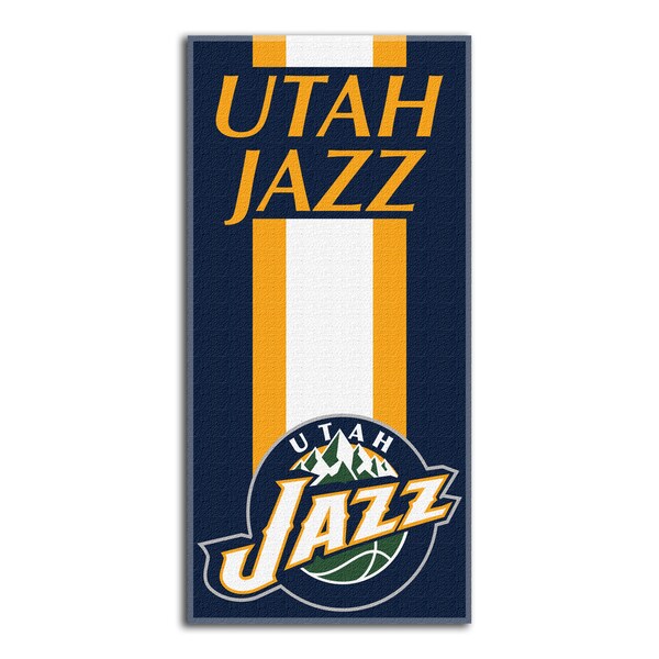 NBA 620 Jazz Zone Read Beach Towel