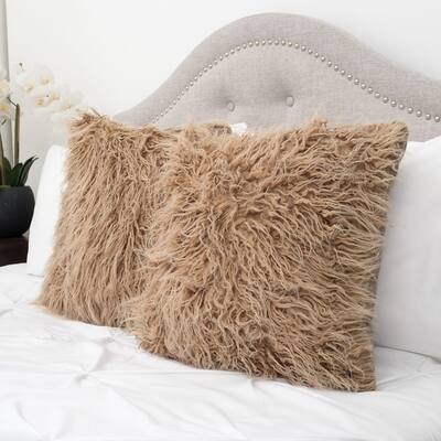 Buy Tan Down Alternative Throw Pillows Online At Overstock Our