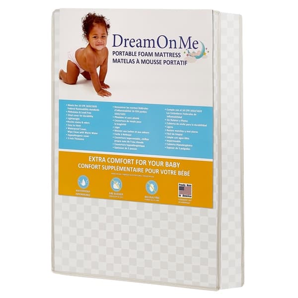 Shop Graco Travel Lite Portable Mini Playard 3 Inch Firm Mattress