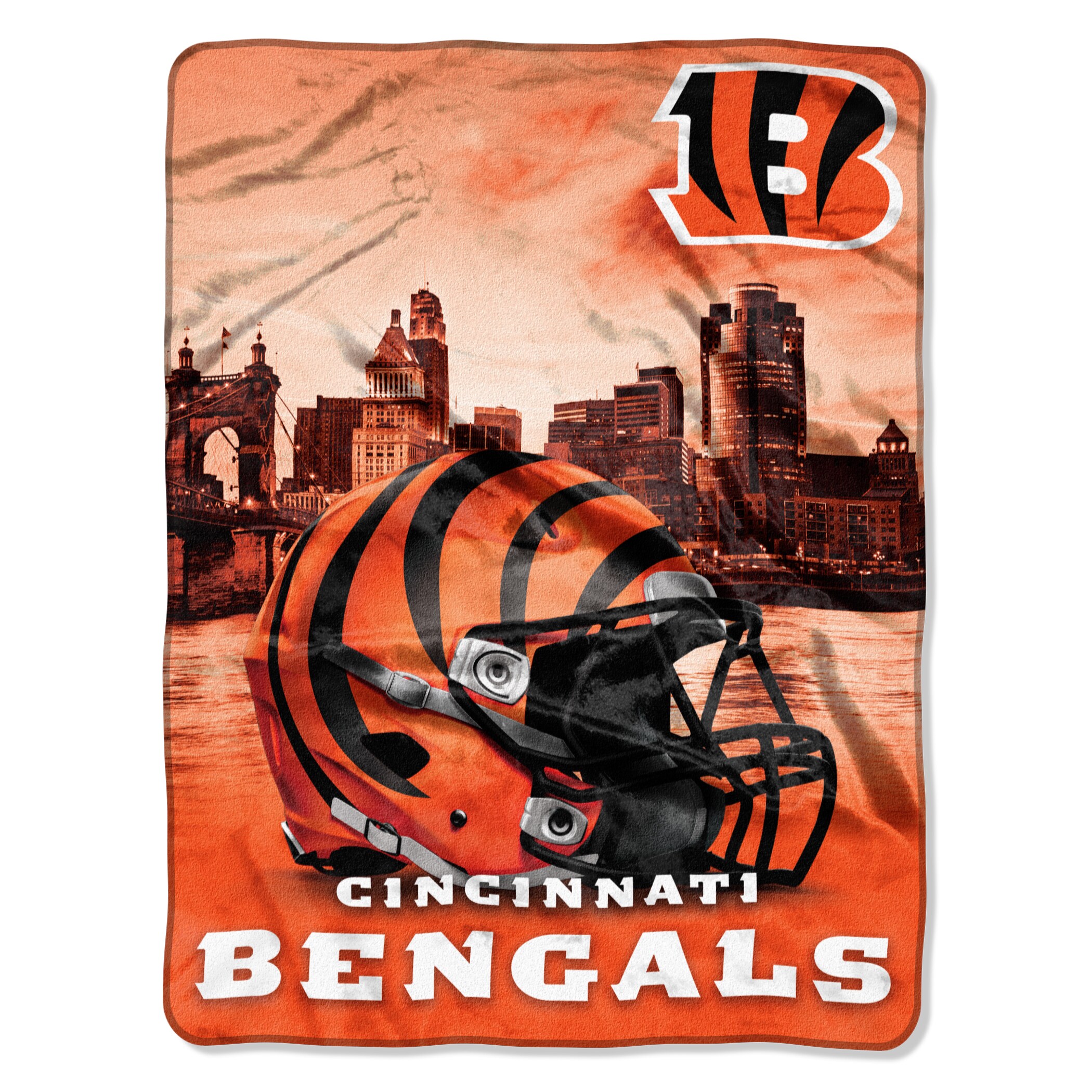 Cincinnati Bengals 60'' x 80'' Microfleece Blanket