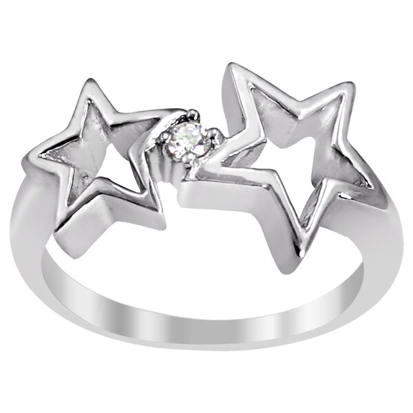 Star Glitzs Jewels 925 Sterling Silver Pendant and Earrings Jewelry Gift Set for Women Pink CZ