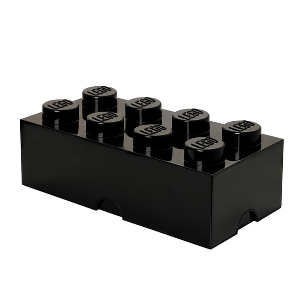 LEGO Storage Brick 8 Black On Sale Bed Bath Beyond 15312807