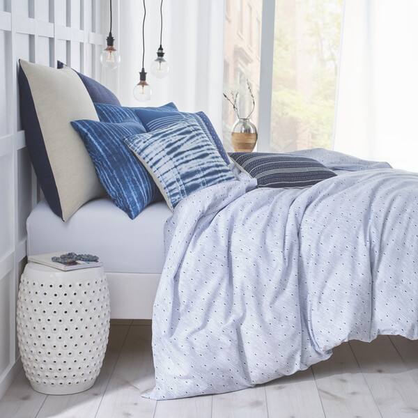 Shop Under The Canopy Shibori Chic Blue Comforter Set On Sale