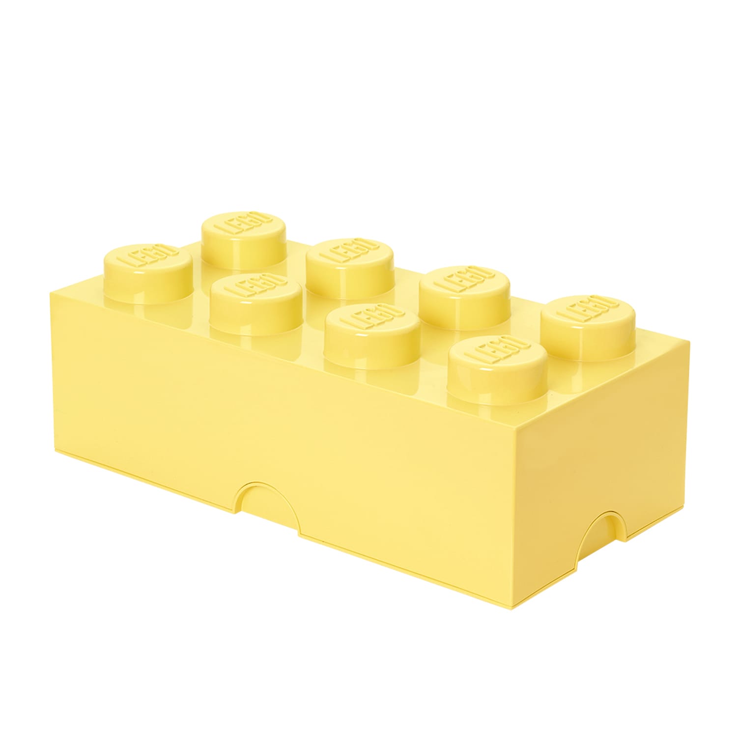 Fedt shilling Colonial LEGO Storage Brick 8 Cool Yellow - On Sale - - 15312874