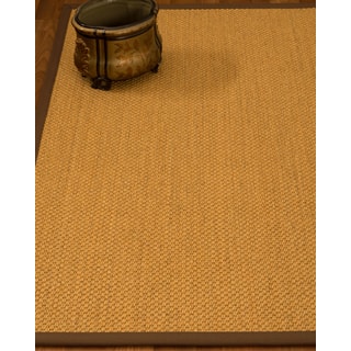 Non Skid Backing Rustic Rugs Area For Less Handcrafted Rustic Natural Sisal Rug Fudge Binding 2