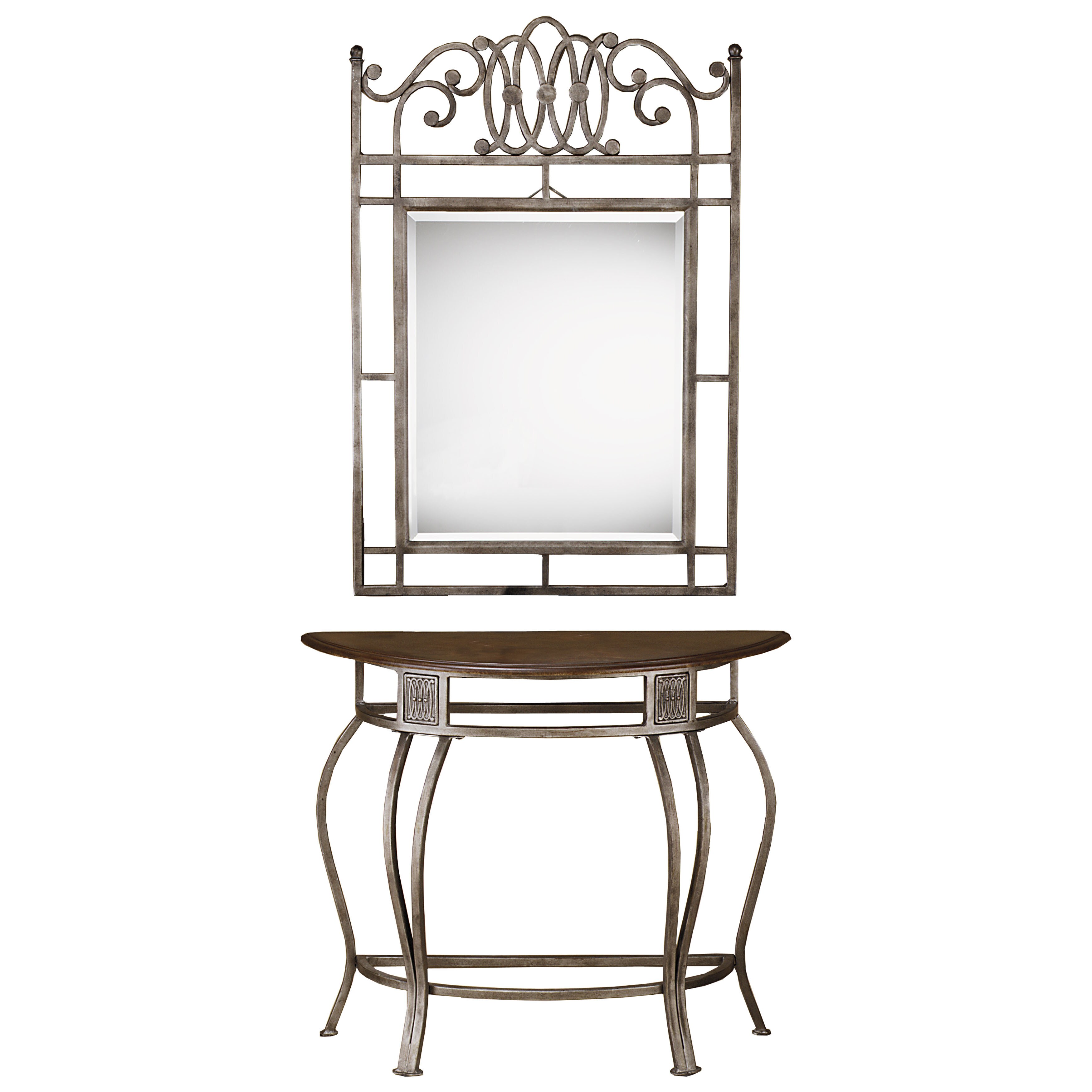 hillsdale montello console mirror