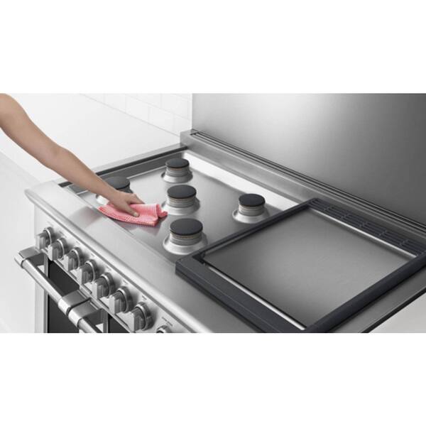 Shop Dcs 48 Gas Range 5 Burners With Griddle Overstock 15313288