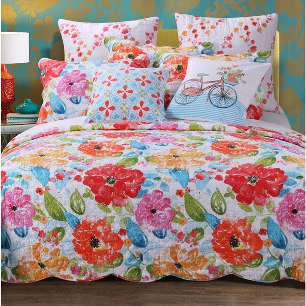 Esme Bonus Reversible 5-piece Quilt Set