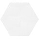 preview thumbnail 2 of 1, Dream on Me Hexagon mattress pad - White