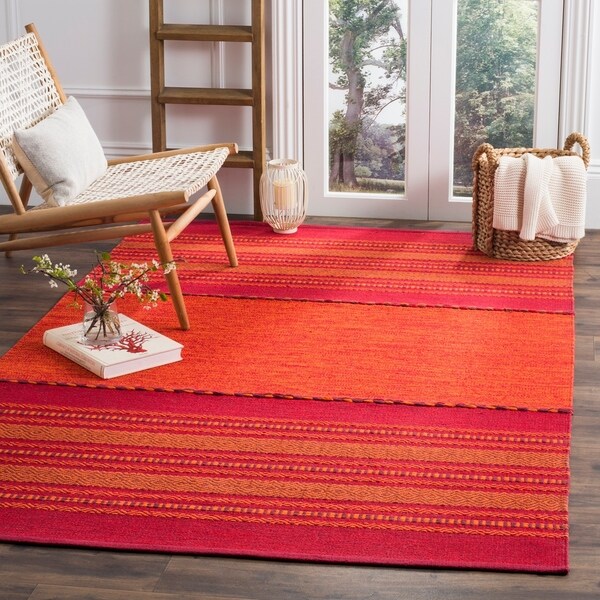 Safavieh Handmade Flatweave Montauk Galija Casual Cotton Rug