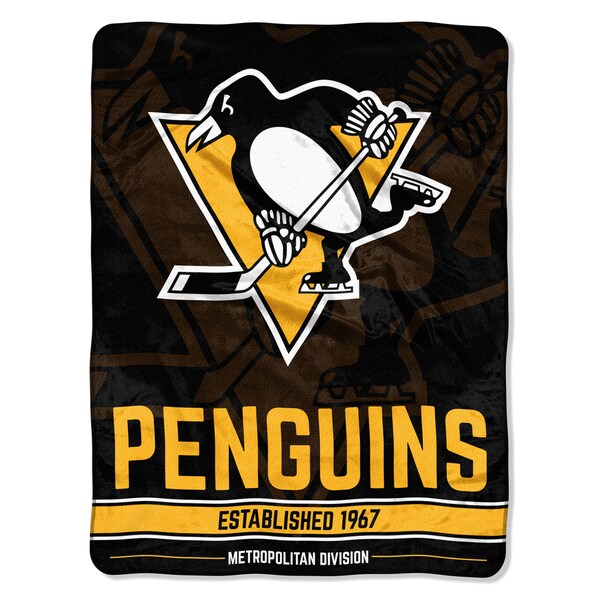 NHL 059 Penguins Breakaway Micro Throw