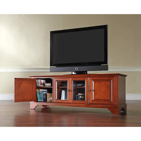 Lafayette Cherry Wood Low-profile TV Stand
