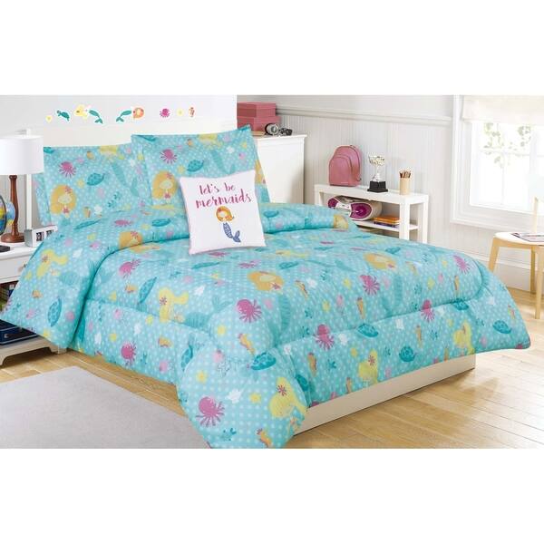 Shop Under The Sea Comforter Set With Decorative Pillow