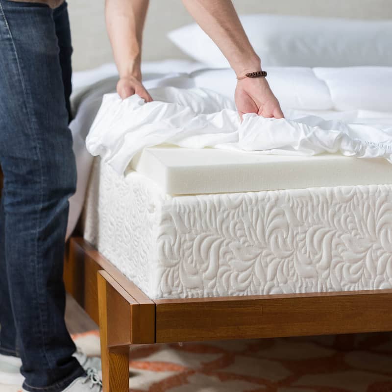 WEEKENDER 2-inch Memory Foam Mattress Topper