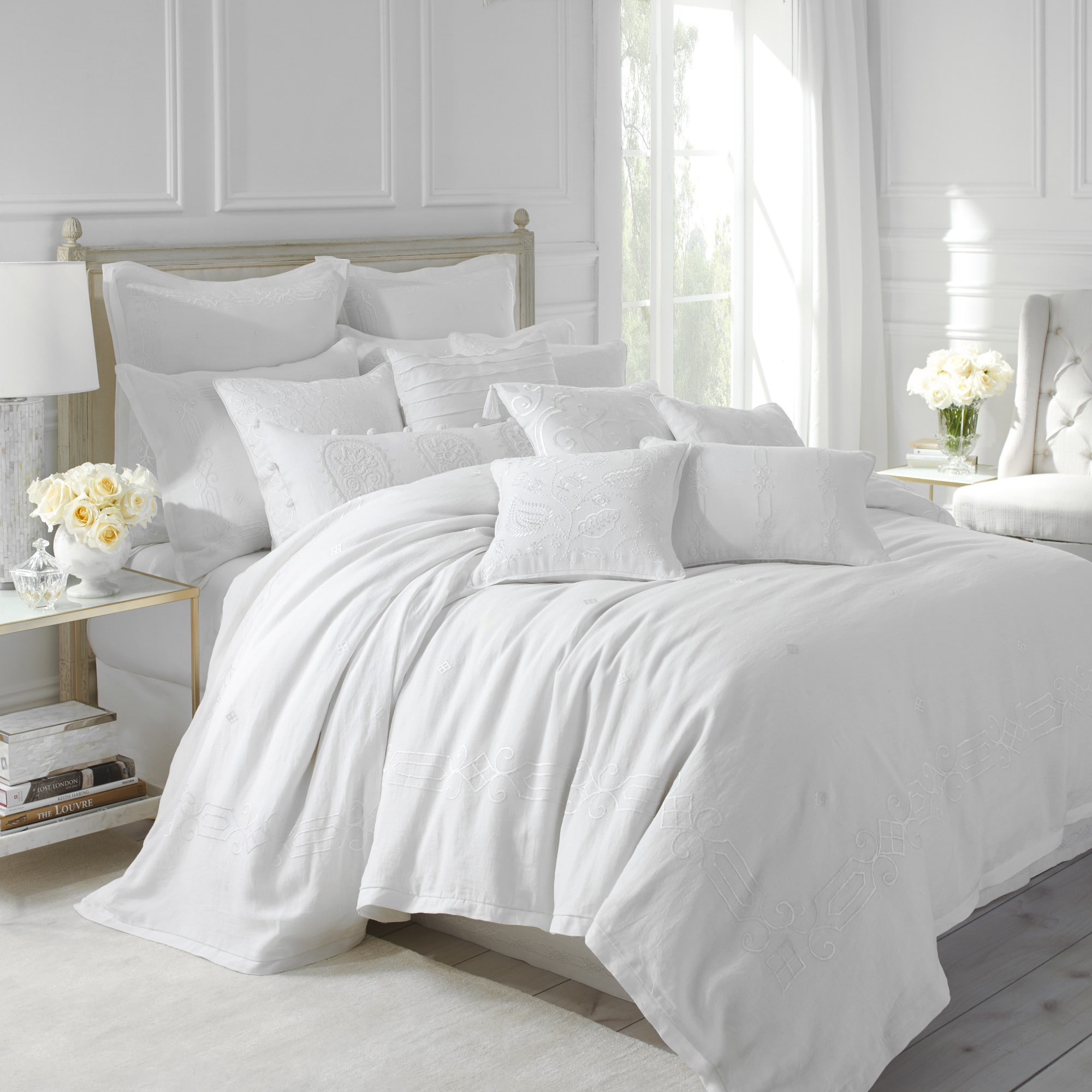 Shop Dena Atelier Somerset Linen Duvet Cover Shams Not Included