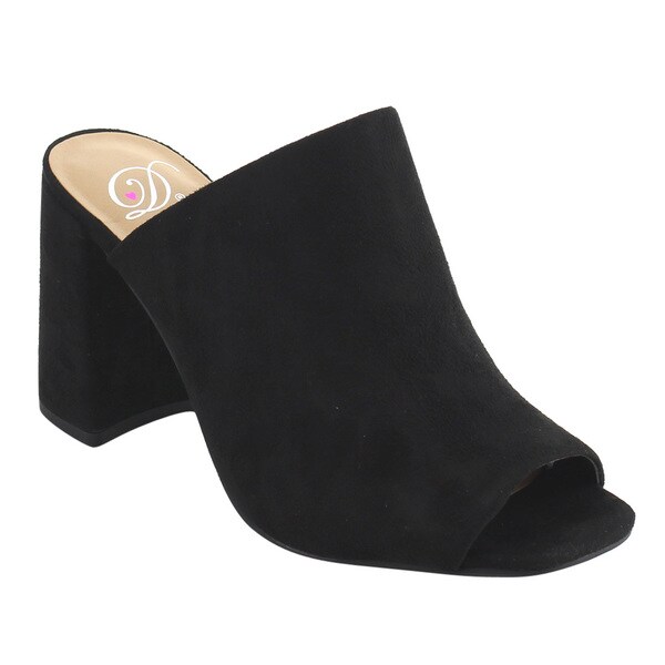 CityClassified IB69 Women's Stacked Block Heel Cutout Ankle Strap Bootie CityClassified IB69 Women's Stacked Block Heel Cutout Ankle Strap Bootie