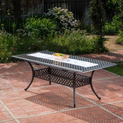 Buy Umbrella Hole, Rectangle Outdoor Dining Tables Online at Overstock