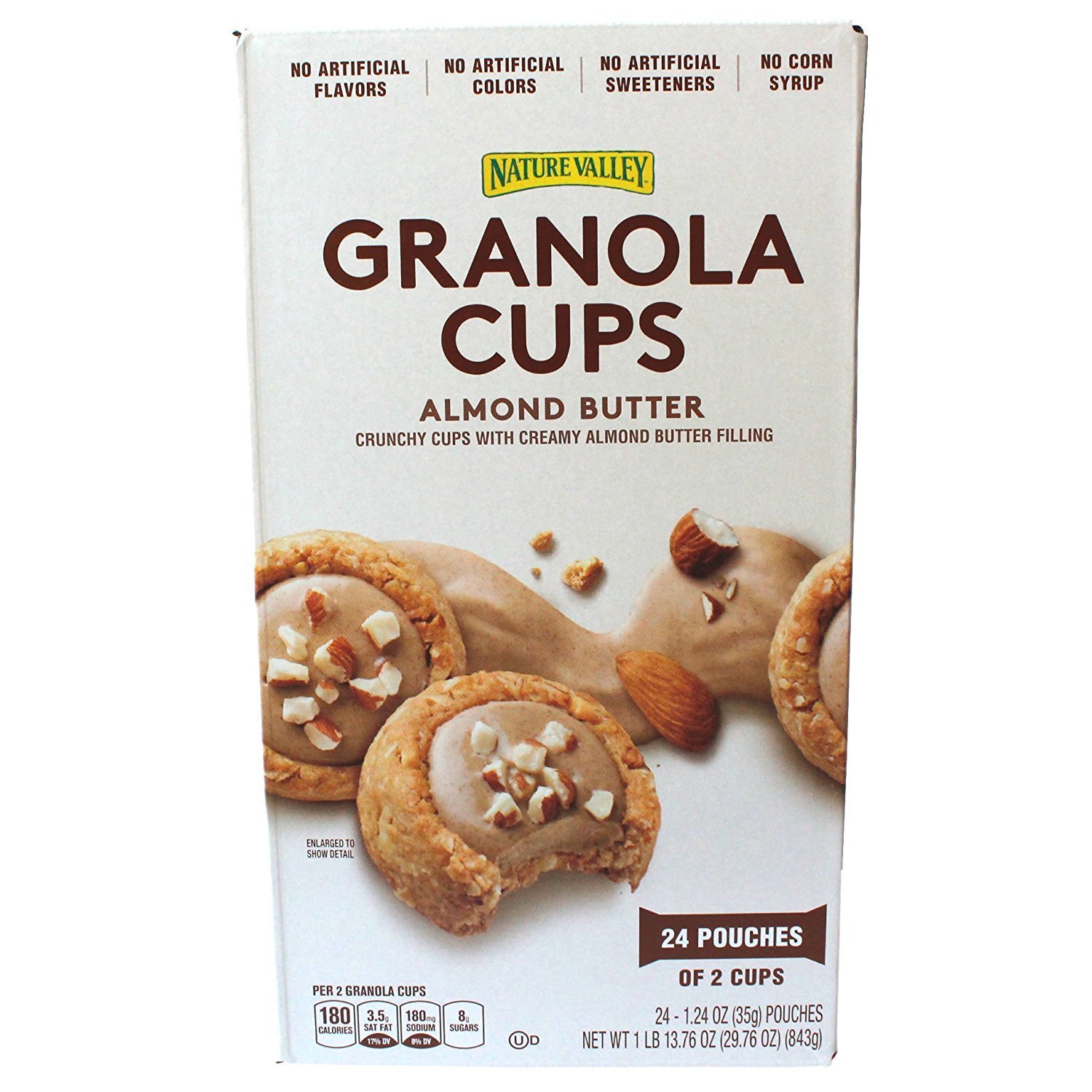nature valley granola cups calories