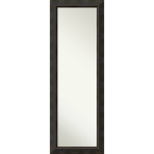 Shop On The Door Full Length Wall Mirror, Signore Bronze 19 x 53inch Brown/Dark Gold Free