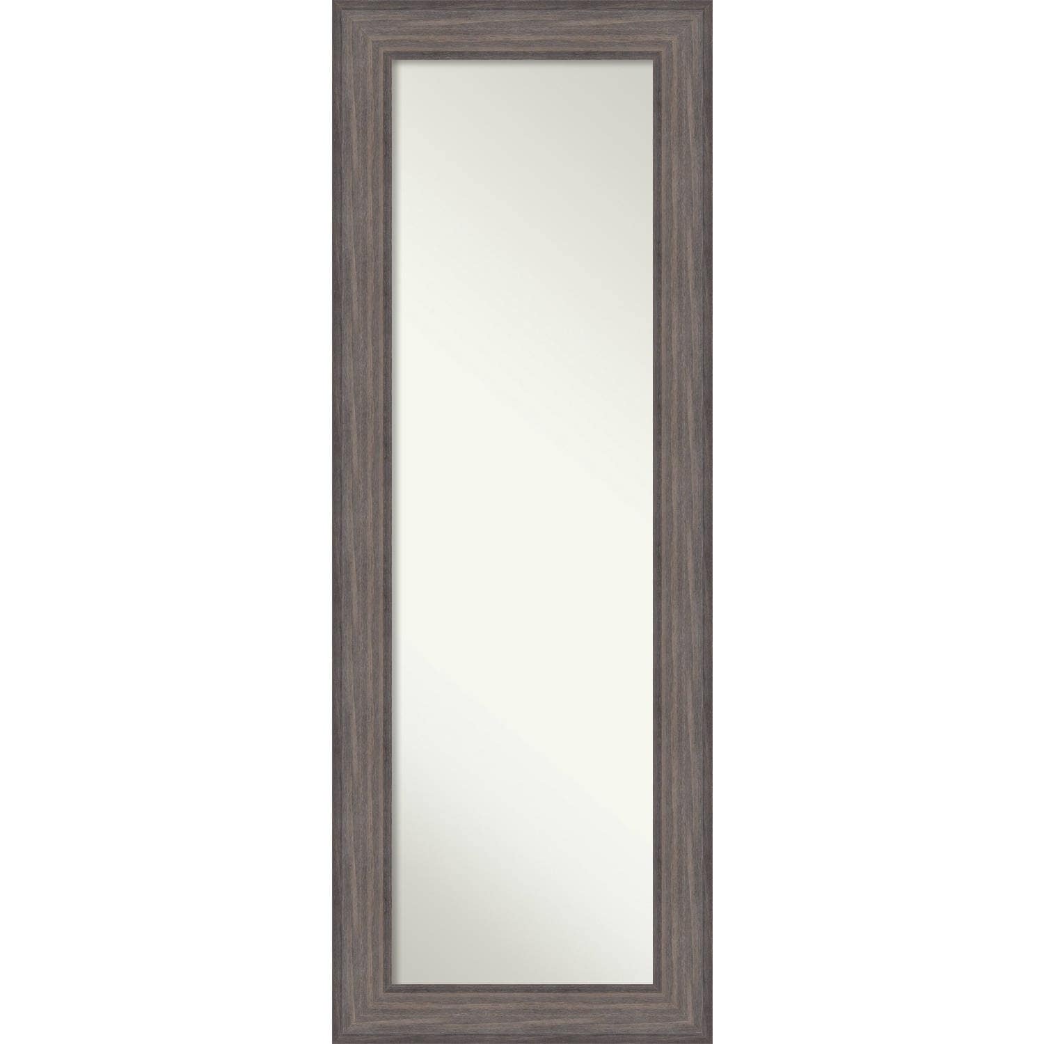 On The Door Full Length Wall Mirror Country Barnwood 20 X 54 Inch Brown Grey 53 25 19 0 741 Inches Deep On The Door Full Length Wall Mirror Country Barnwood 20 X 54 Inch Brown Grey 53 25 19 0 741 Inches Deep