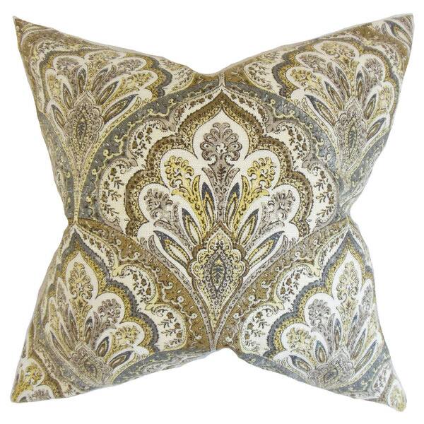 Xanthipe Paisley 24inch Down Feather Throw Pillow Olive Shopping The Best