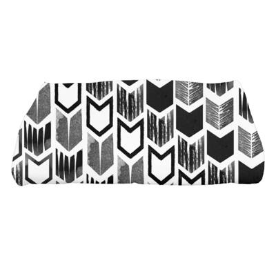 Peace 1, Geometric Print Bath Towel