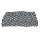 30 x 60-inch Button Up, Geometric Print Bath Towel