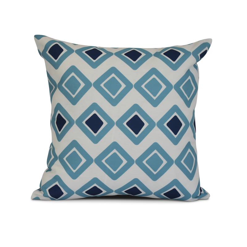 Geometric, Diamond Jive 2 Outdoor Pillow