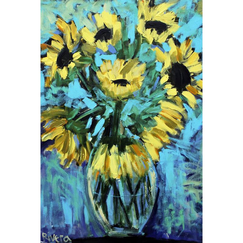Let the Sun In' Painting Print on Wrapped Canvas - Multi-Color
