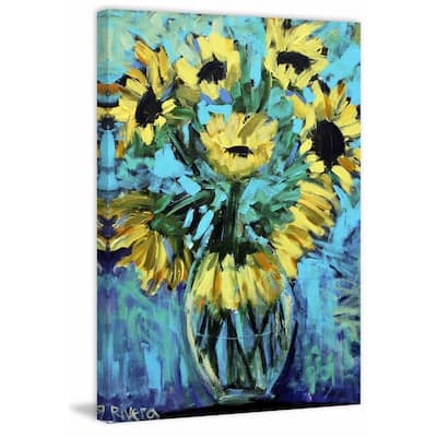 Let the Sun In' Painting Print on Wrapped Canvas - Multi-Color