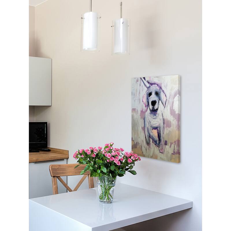 Welcome Home' Painting Print on Wrapped Canvas - Multi-Color