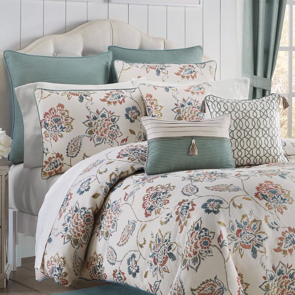 Shop Croscill Beckett 4pc Comforter Set King Size On Sale Free