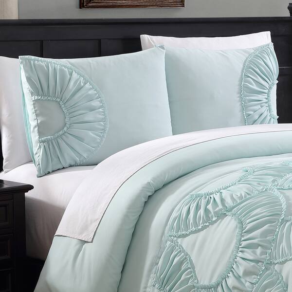 Shop Toulouse Ruffled Comforter Set On Sale Free Shipping