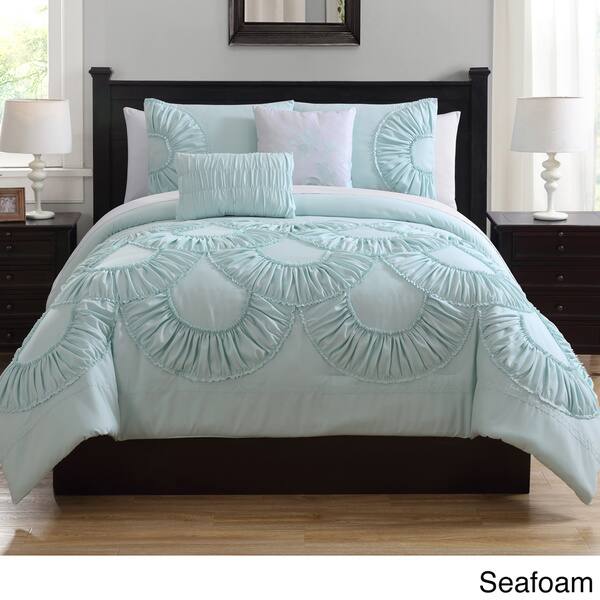 Shop Toulouse Ruffled Comforter Set On Sale Free Shipping