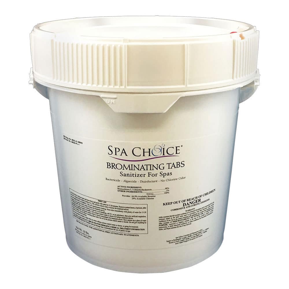 Spa Choice Brominating Tabs for Spas and Hot Tubs - White