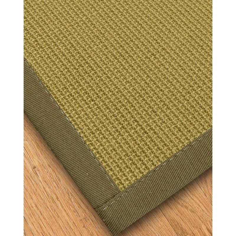 Handcrafted Devon Natural Sisal Rug Malt Binding 8' x 10' - 8' x 10'