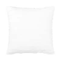 white decorative pillow