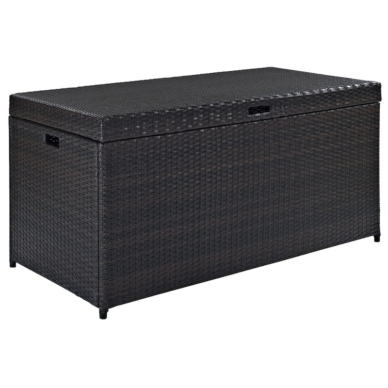 Crosley Palm Harbor Outdoor Wicker Storage Bin