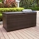preview thumbnail 1 of 6, Crosley Palm Harbor Outdoor Wicker Storage Bin