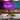 Designart "Purple Blue Starry Fractal Sky" Abstract Artwork Print on Canvas