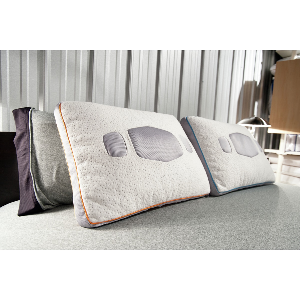 bedgear aspire performance position latex and memory foam pillow