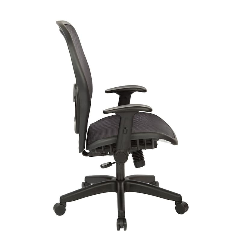 Black Nylon Air Grid Manager's Chair