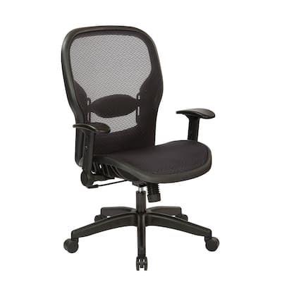 Black Nylon Air Grid Manager's Chair
