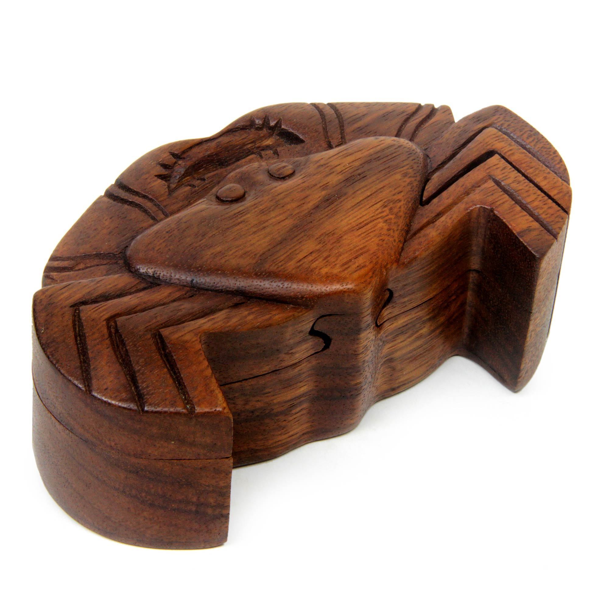 handmade wooden puzzle boxes