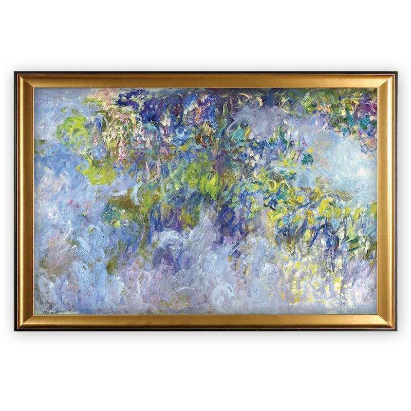 Wisteria -Claude Monet - Gold Frame