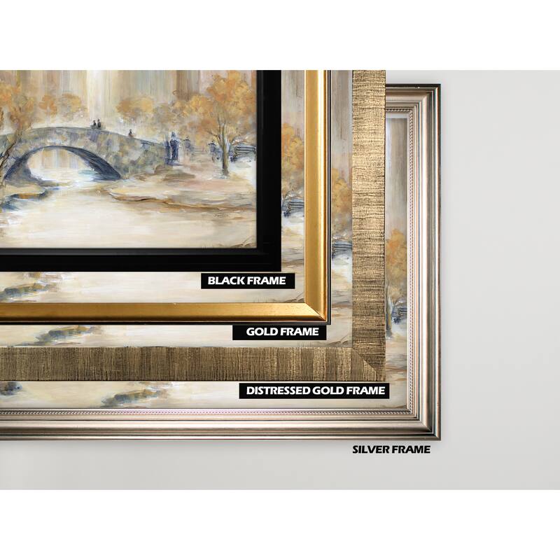 Central Park -Silver Frame