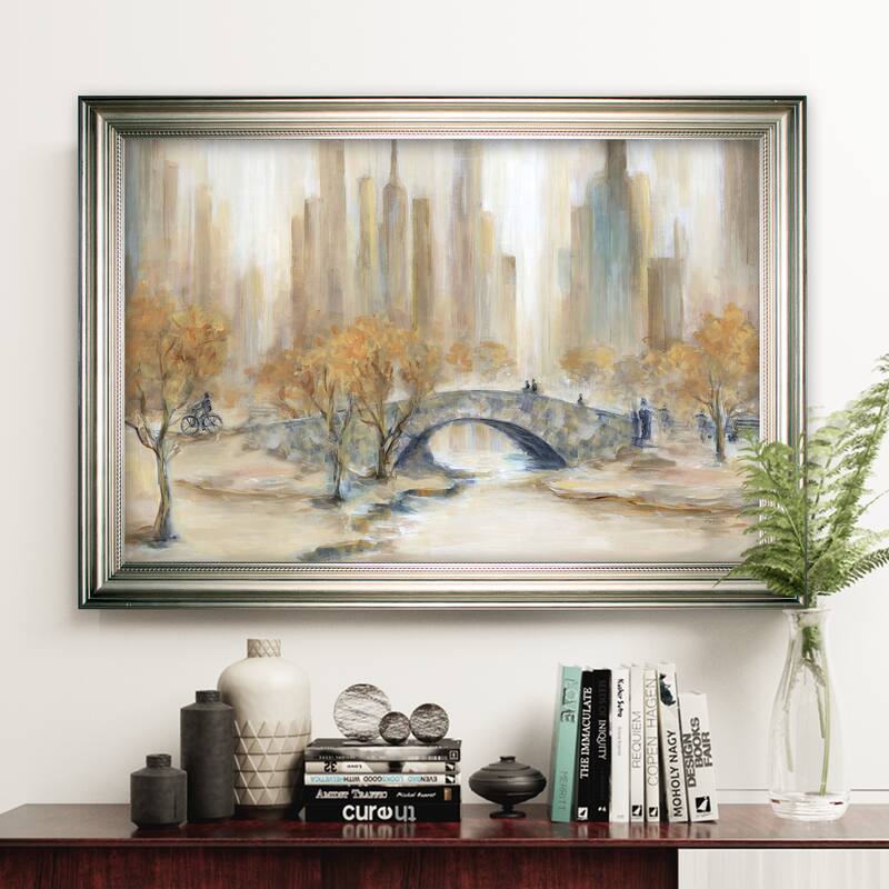 Central Park -Silver Frame